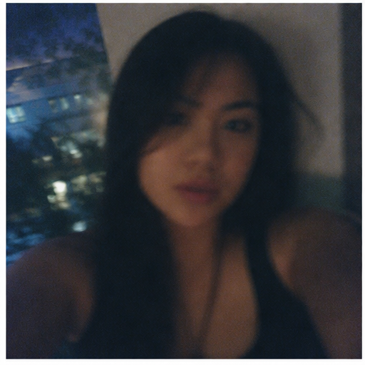 Unsuitable dark and blurry selfie