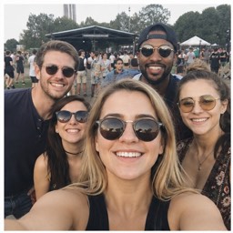 Unsuitable group photo with several people